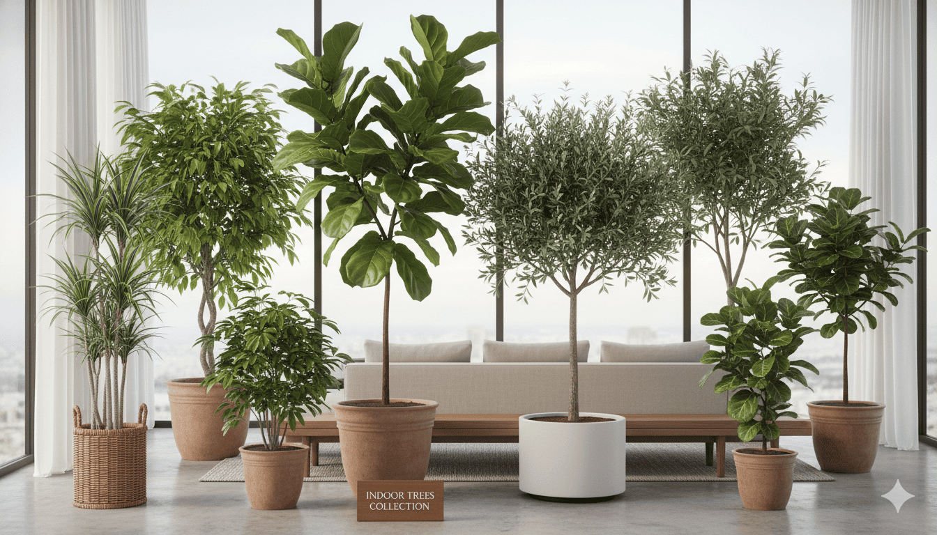 Indoor trees collection