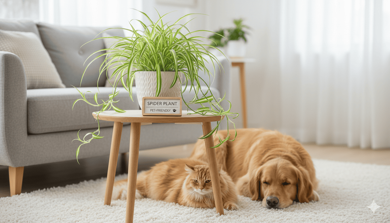 Spider Plant pet-friendly